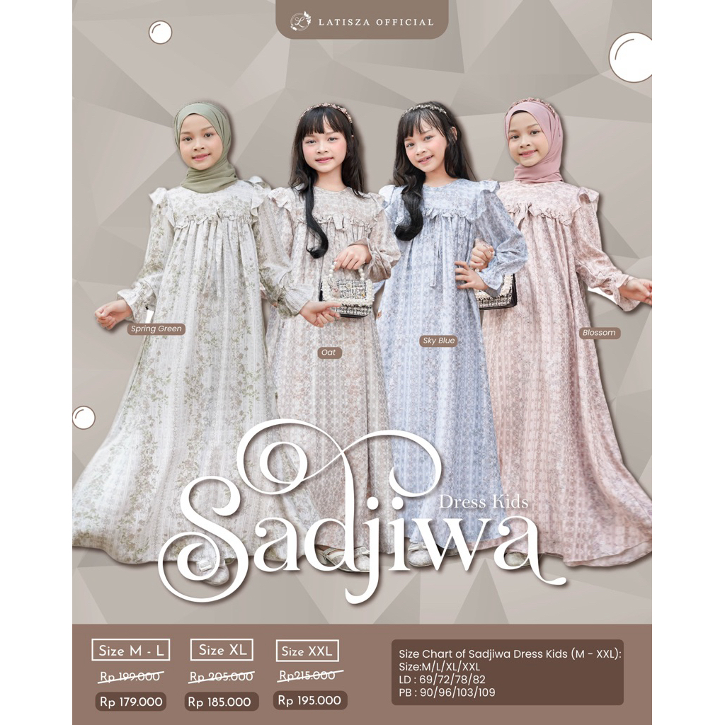 Latisza Gamis Anak Sadjiwa