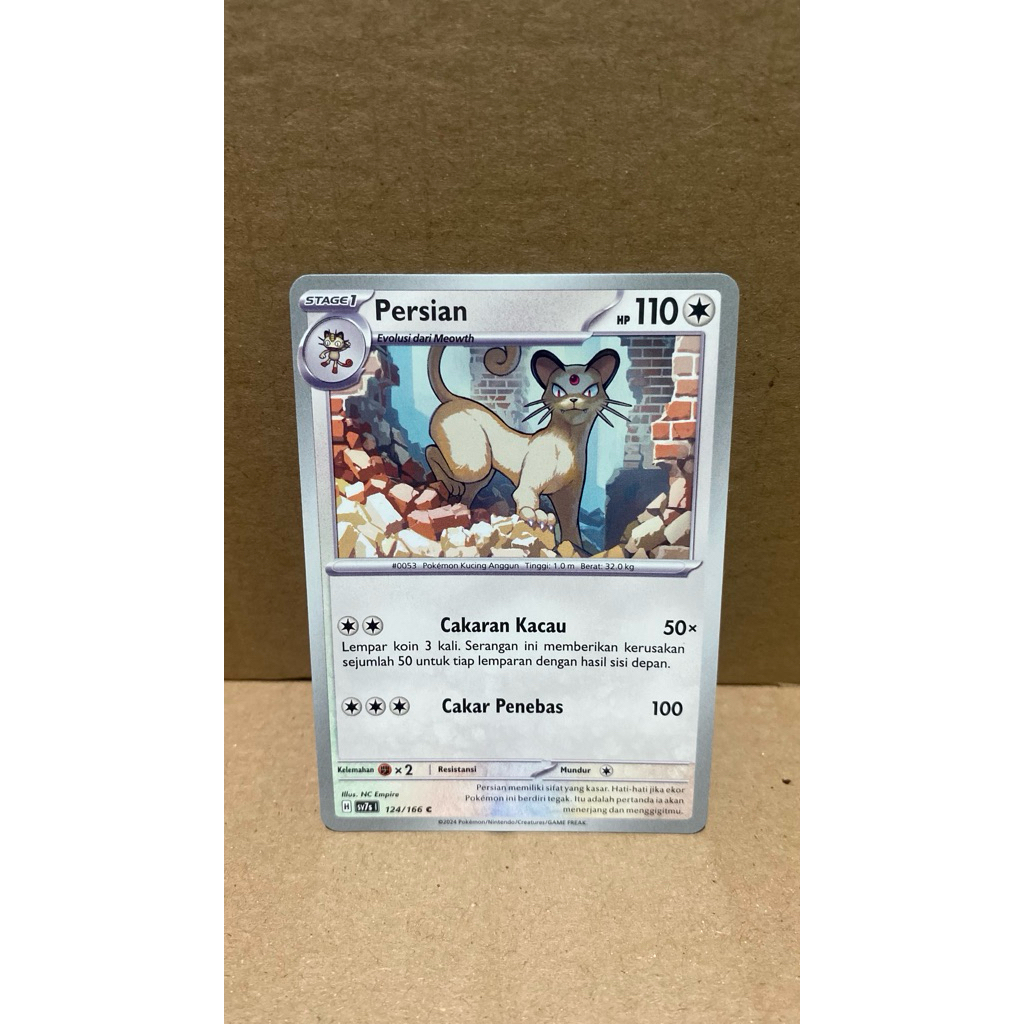 Kartu Pokemon Persian C