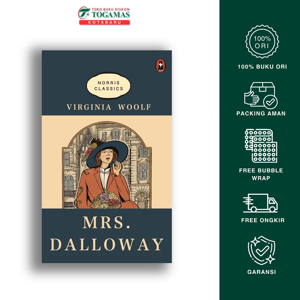 Mrs Dalloway (Norris Classics) - Virgina Woolf - Novel Original