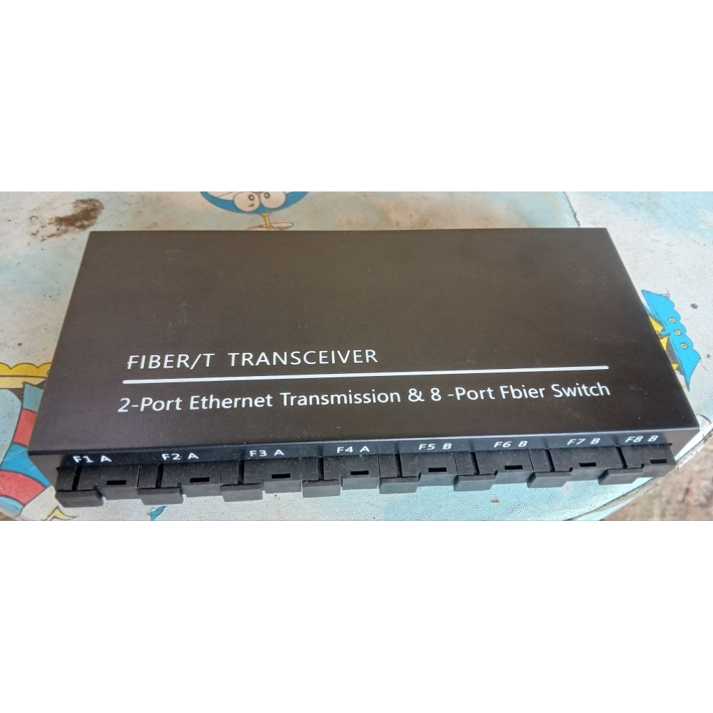 Converter 8 Fo 2 Port Ethernet