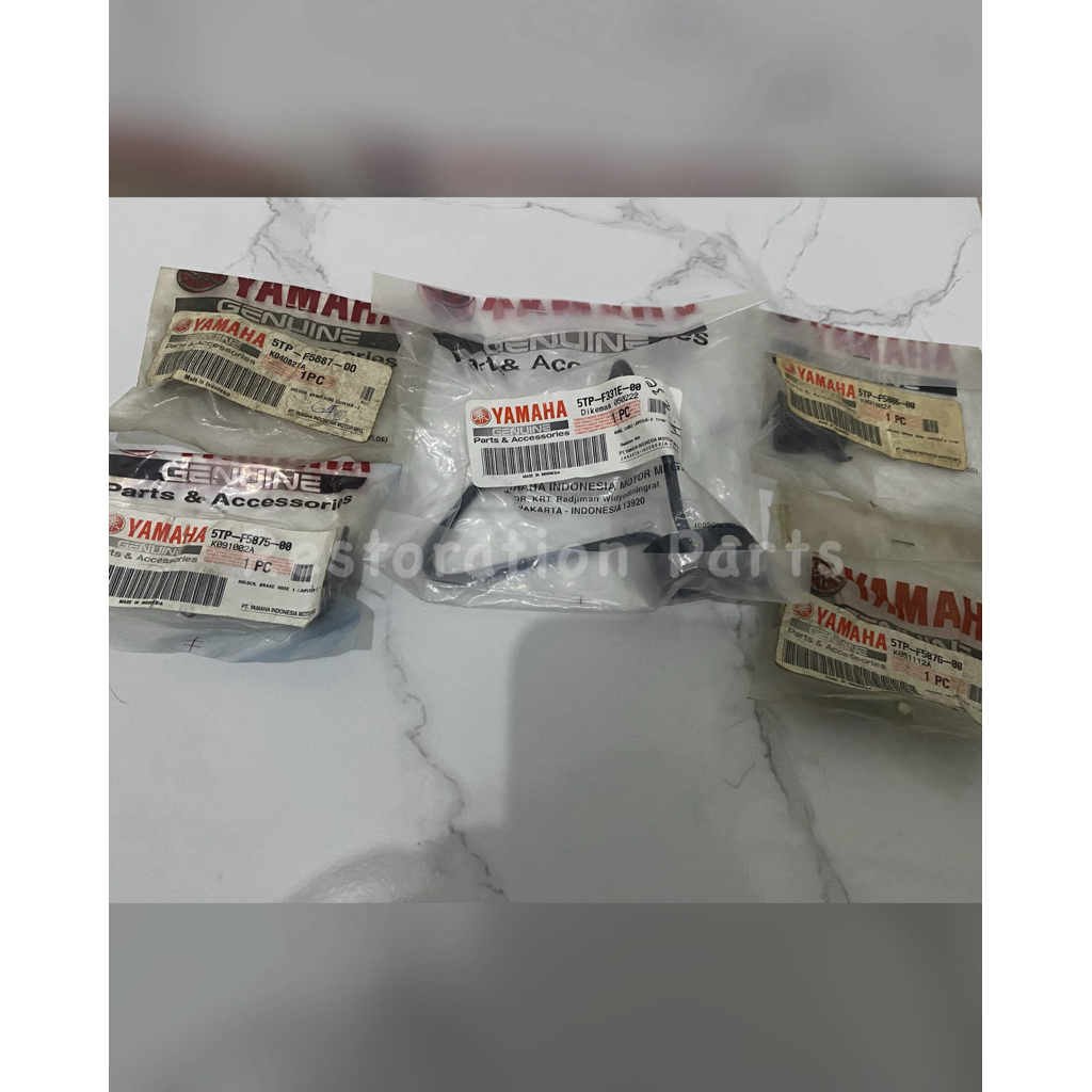 Breket Selang Rem Depan Set Jupiter Z