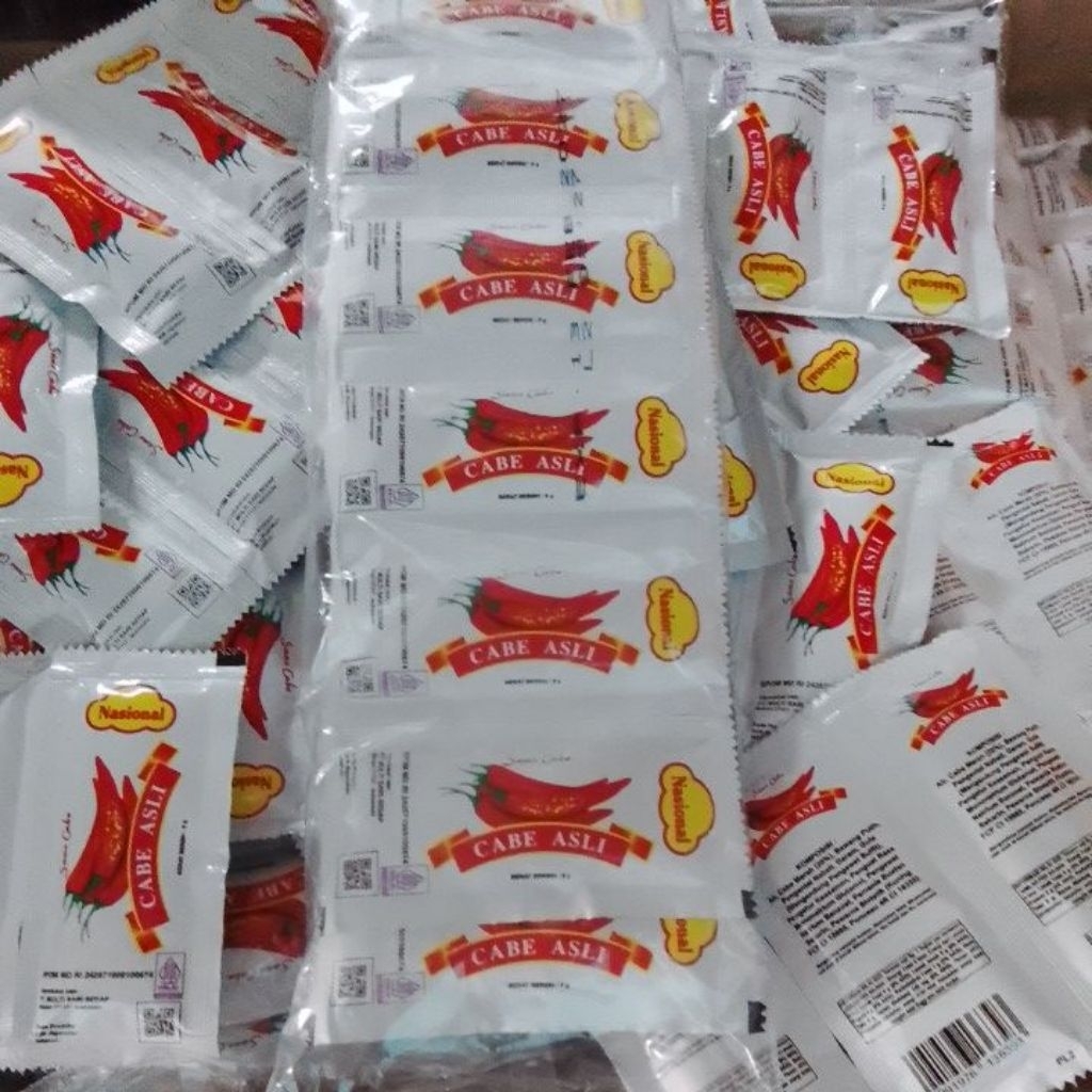 Saos sambal nasional sachet