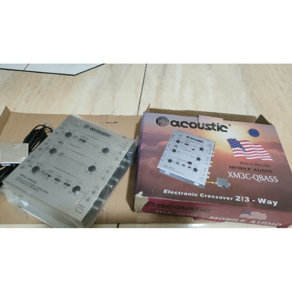 Acoustic CROSSOVER 3 WAY XM3C-bass