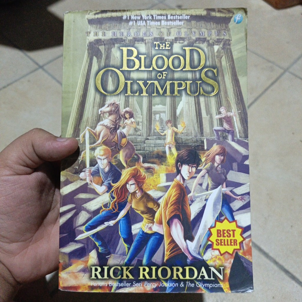 [Preloved] The Heroes of Olympus #5 The Blood of Olympus  Rick Riordan
