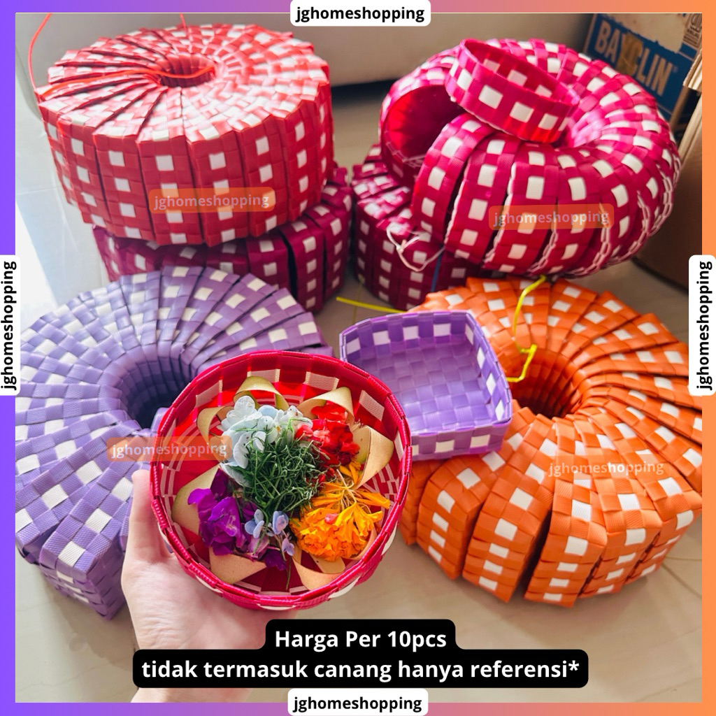Kepe Sodan Bulat 13/14 Cm Isi 10 Kepe Embos Tamas Kepe Plastik