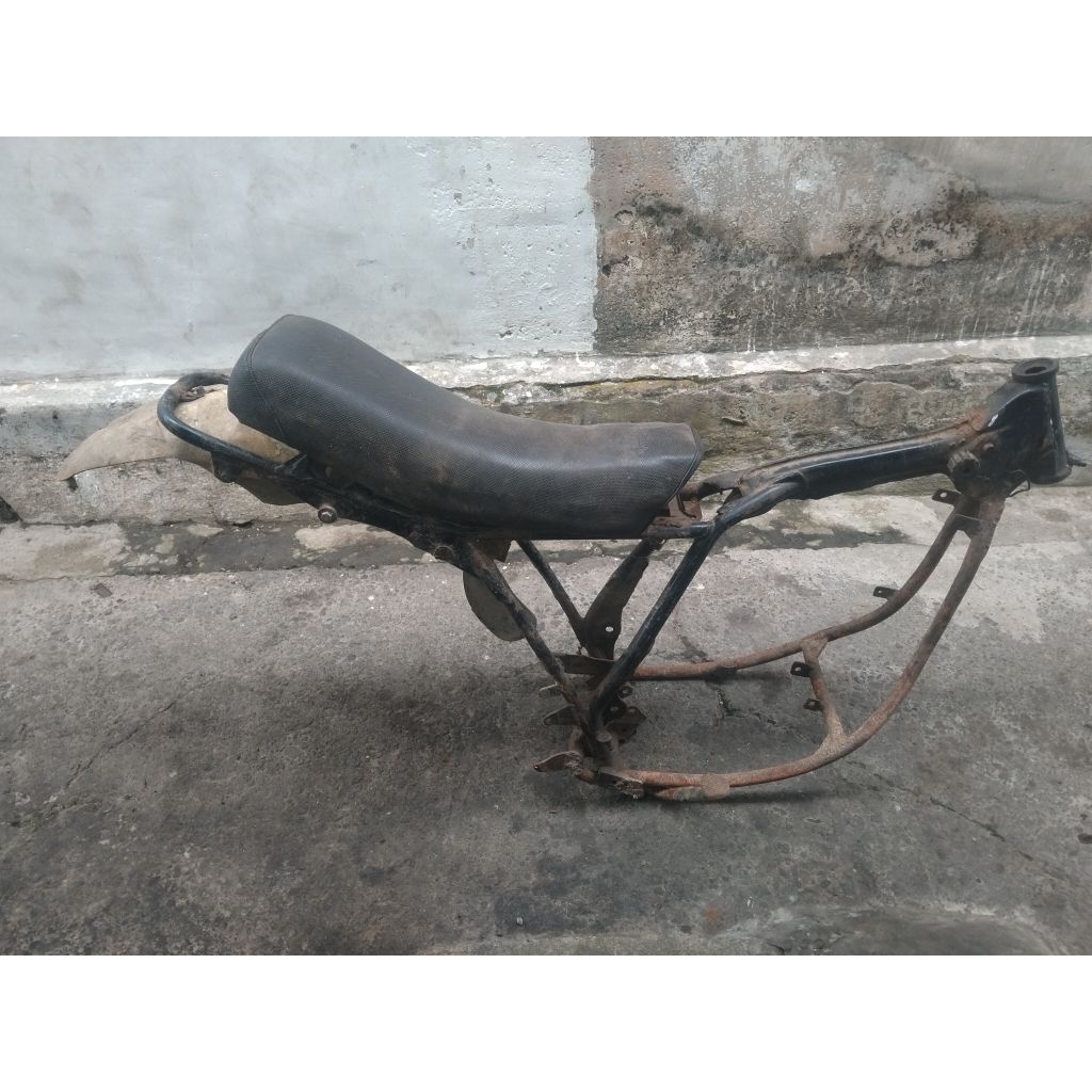 rangka trail model TS pnp mesin ninja trial body trail