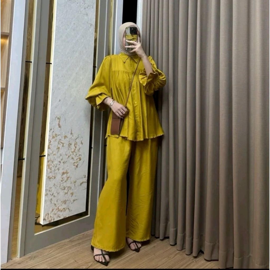 JENA SET RAYON TWILL POLOS