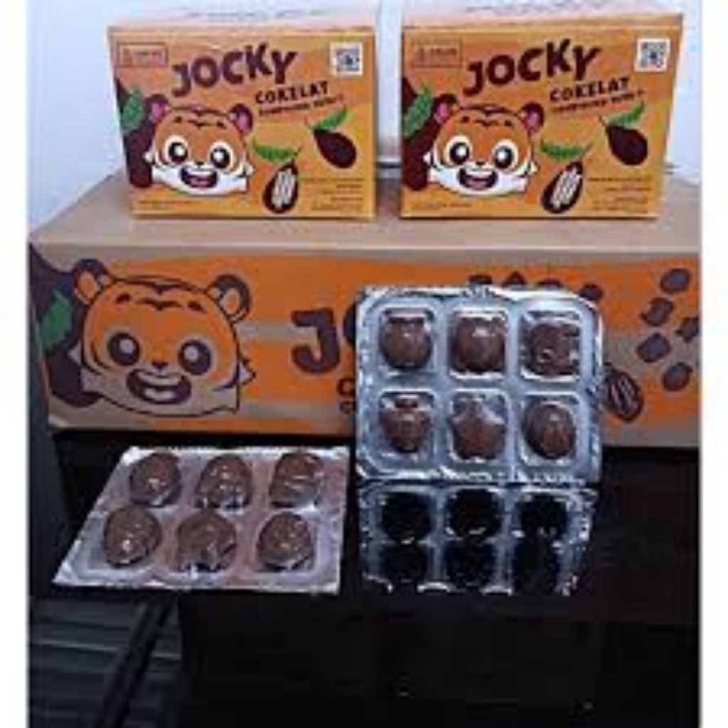 jocky coklat compound isi 10pcs @20g