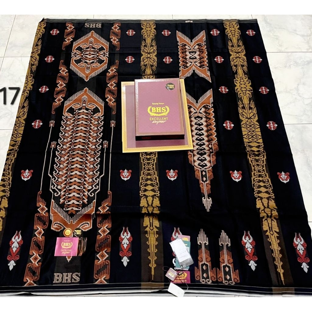 Sarung BHS Excellent jacquard JGB,JGH,JGR,JSK Gold Terbaru