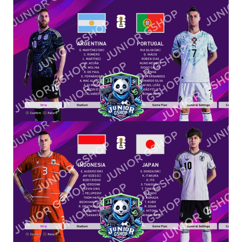 OF PATCH PES 2020 UPDATE TERBARU PS4 & PS5 ORIGINAL ONLY (Bukan utk PS4 Bajakan/HEN)