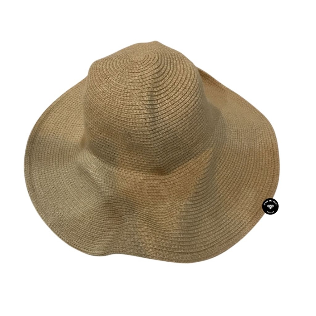 J.CREW WOMAN'S ACCESSORIES CAP/TOPI WANITA BLACKANDWHITECOLLECTION