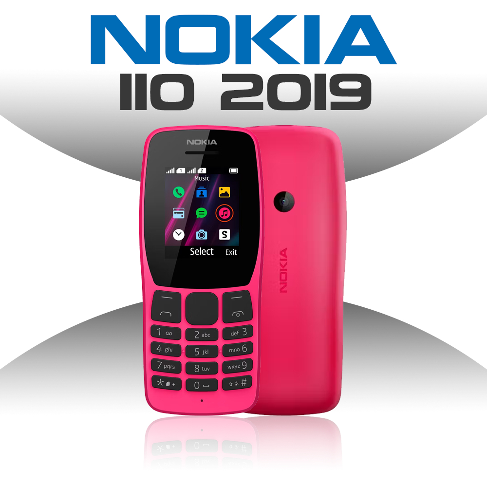 HP Nokia 110 2019 Dual SIM HP Jadul Klasik Sinyal Aman Baru Ori Fullset Garansi 1 Tahun Termurah