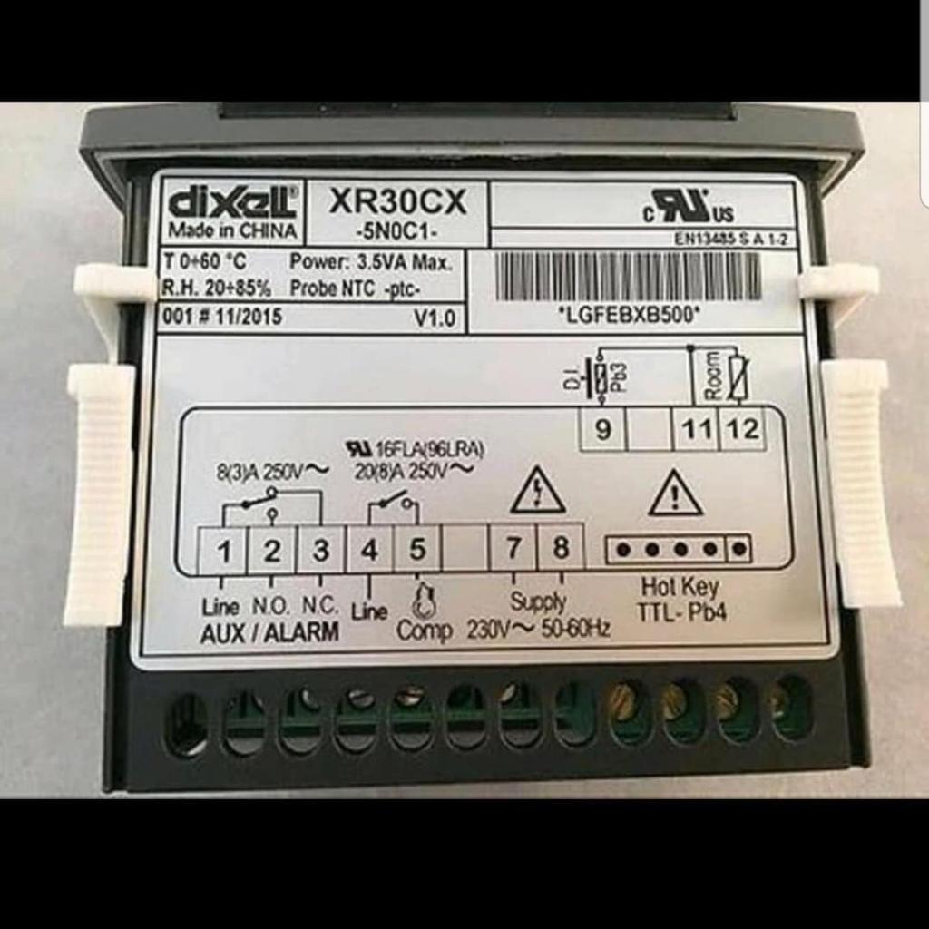 DIGITAL THERMOSTAT DIXELL XR30CX / XR 30 CX + PROBE DIGITAL THERMOSTAT DIXELL XR30CX / XR 30 CX + PR