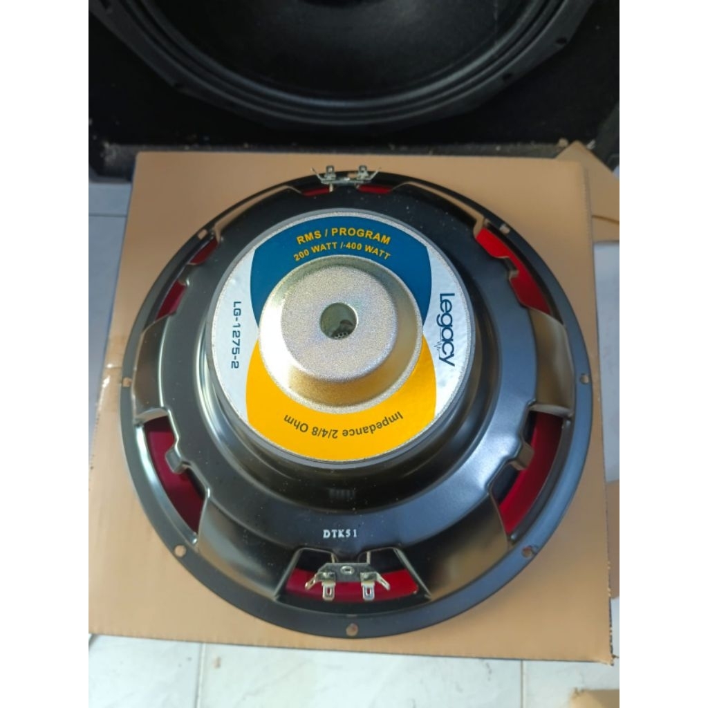 NEW SPEAKER KOMPONEN 12 LEGACY LG-1275-2 ORIGINAL