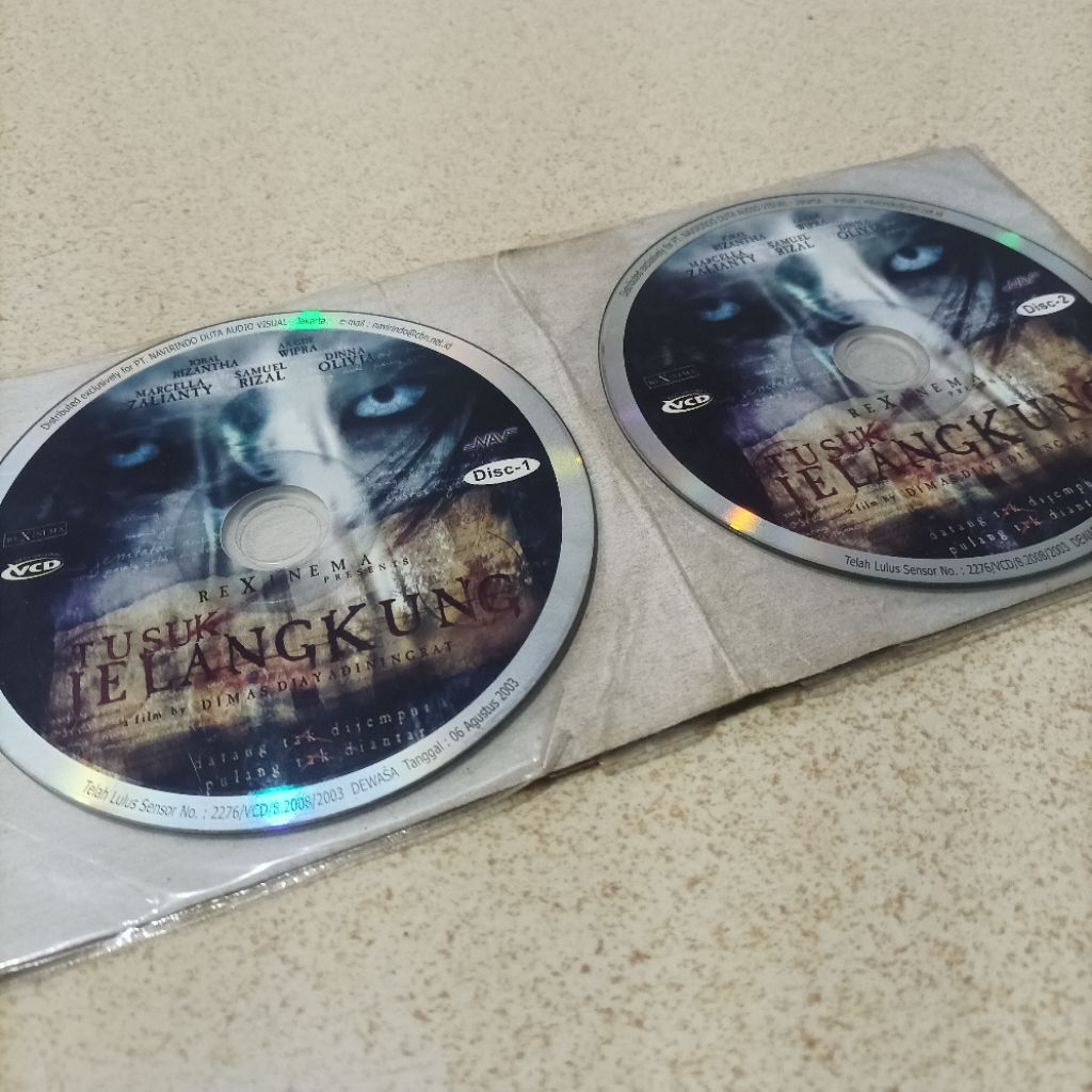 Original Rare VCD Film Tusuk Jelangkung Movie