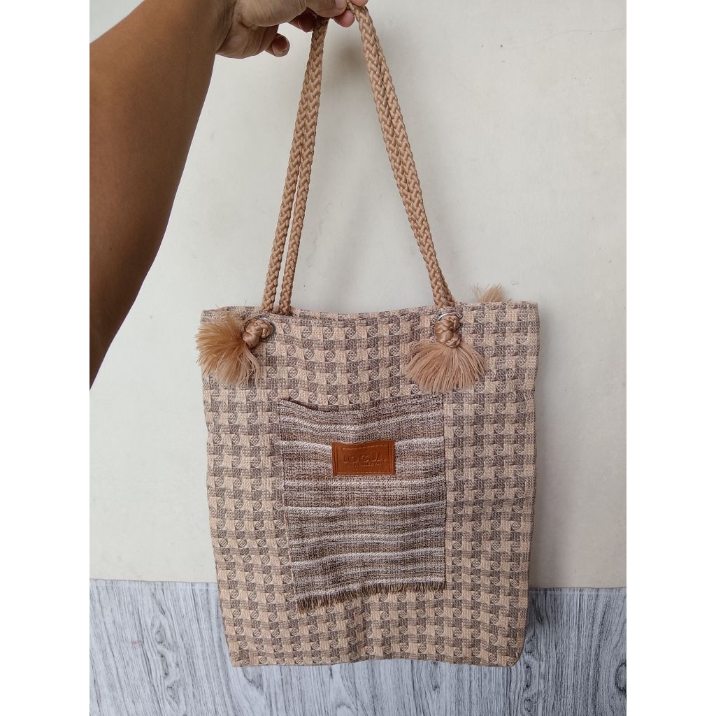 Handbag Tas Goni Tali Sumbu Totebag Jogja Preloved