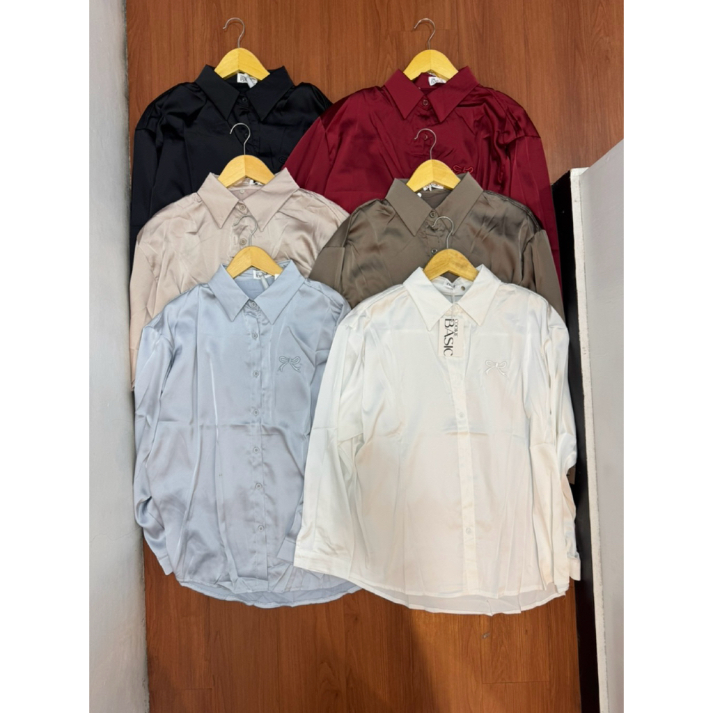 kemeja silk basic bkk