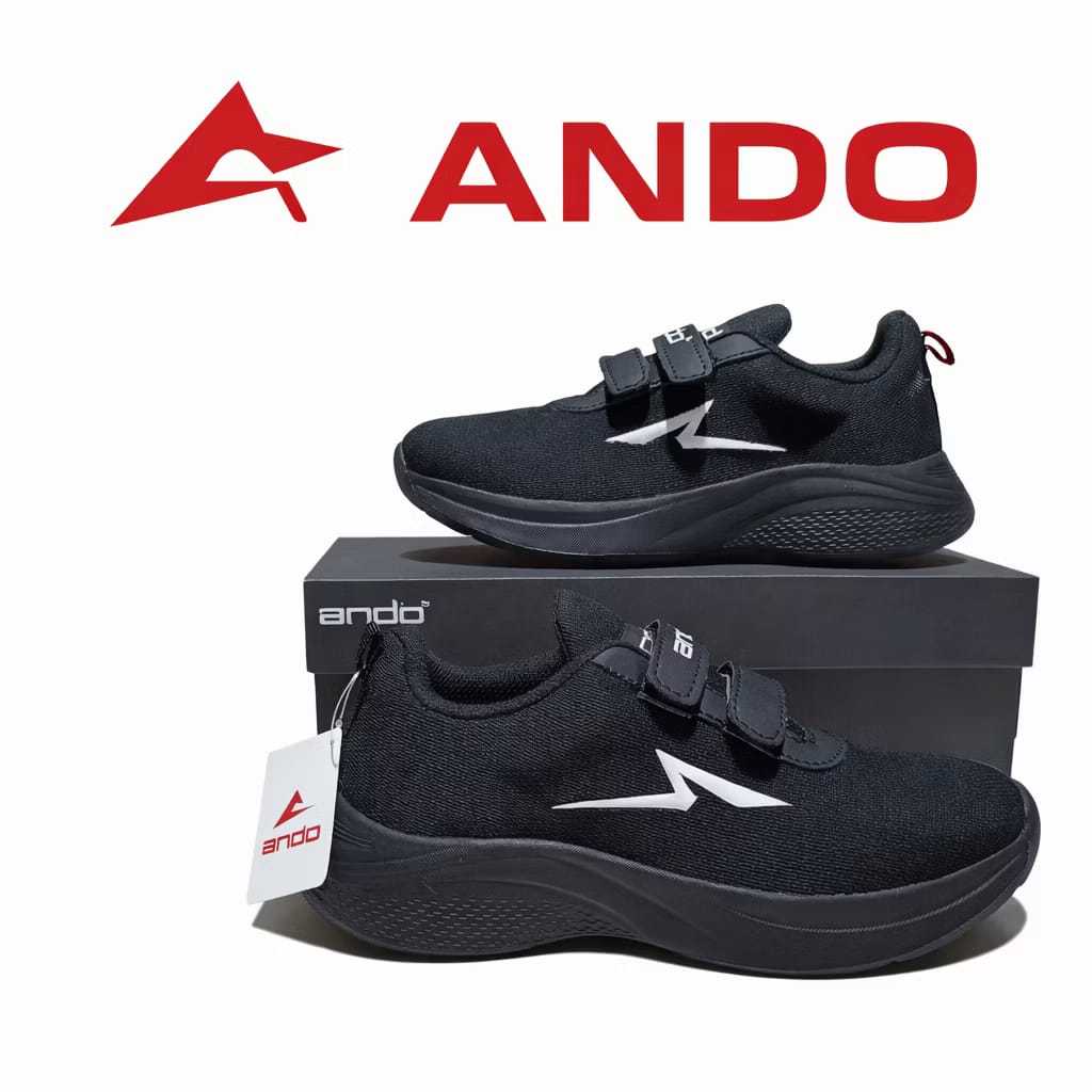 SEPATU ANDO THOMAS PEREKAT /SEPATU ANAK SEKOLAH ANDO THOMAS /SEPATU ANAK LAKI-LAKI/ SEPATU SEKOLAH A