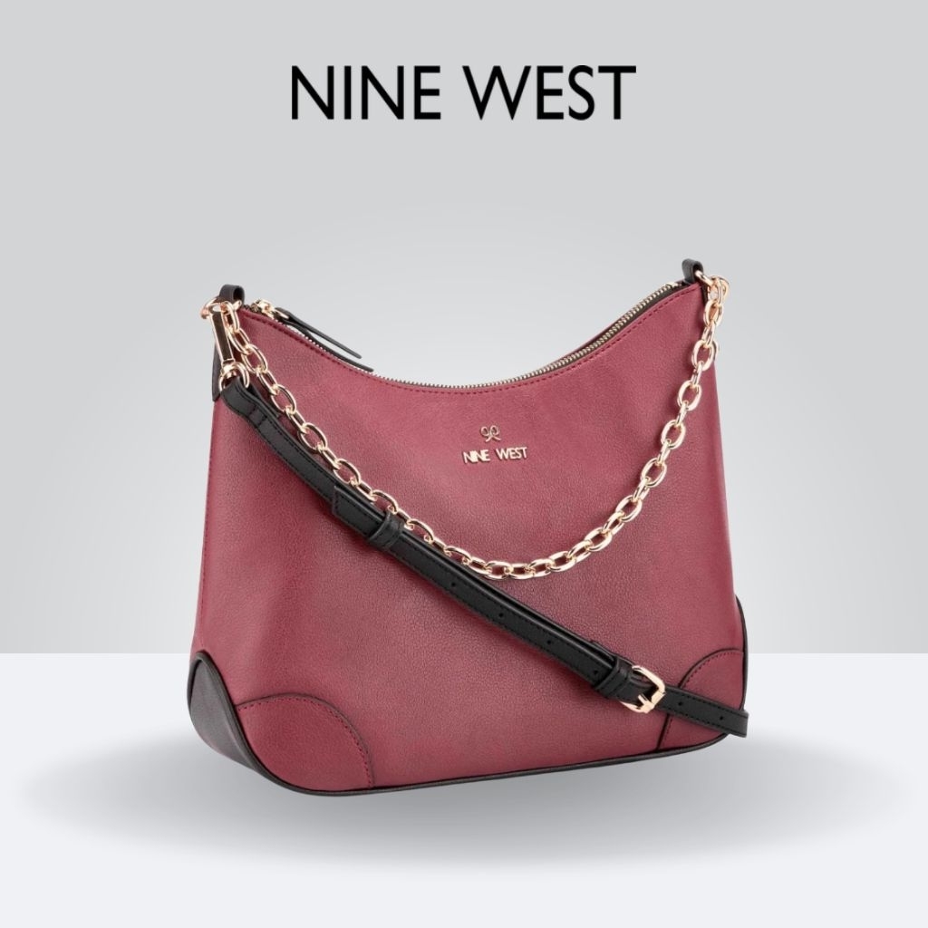NINE WEST MAROON BAG