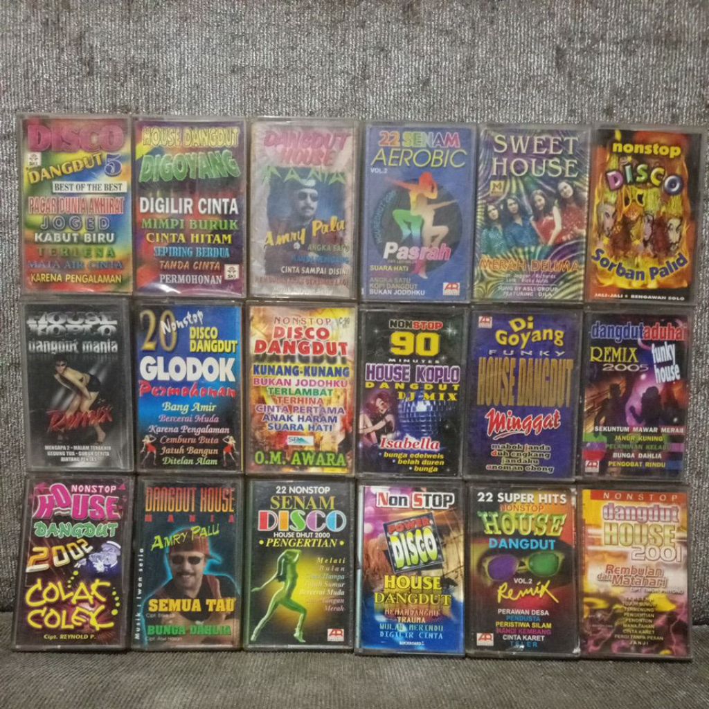 kaset pita disco dangdut - housemix dangdut