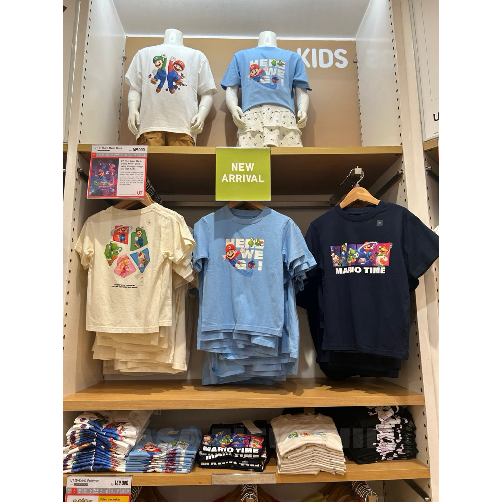 UT (T-Shirt) The Super Mario Galaxy Movie KIDS UNIQLO