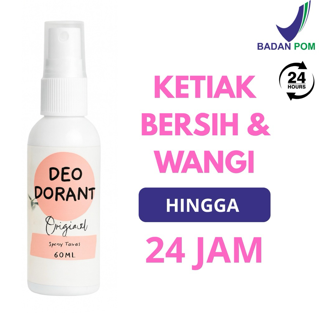 BPOM DEODORANT NATURAL SPRAY TAWAS