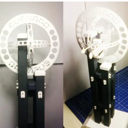 DIY Papercraft Diorama Equator Monument Tugu Khatulistiwa Cetak Pola Kerajinan Kertas