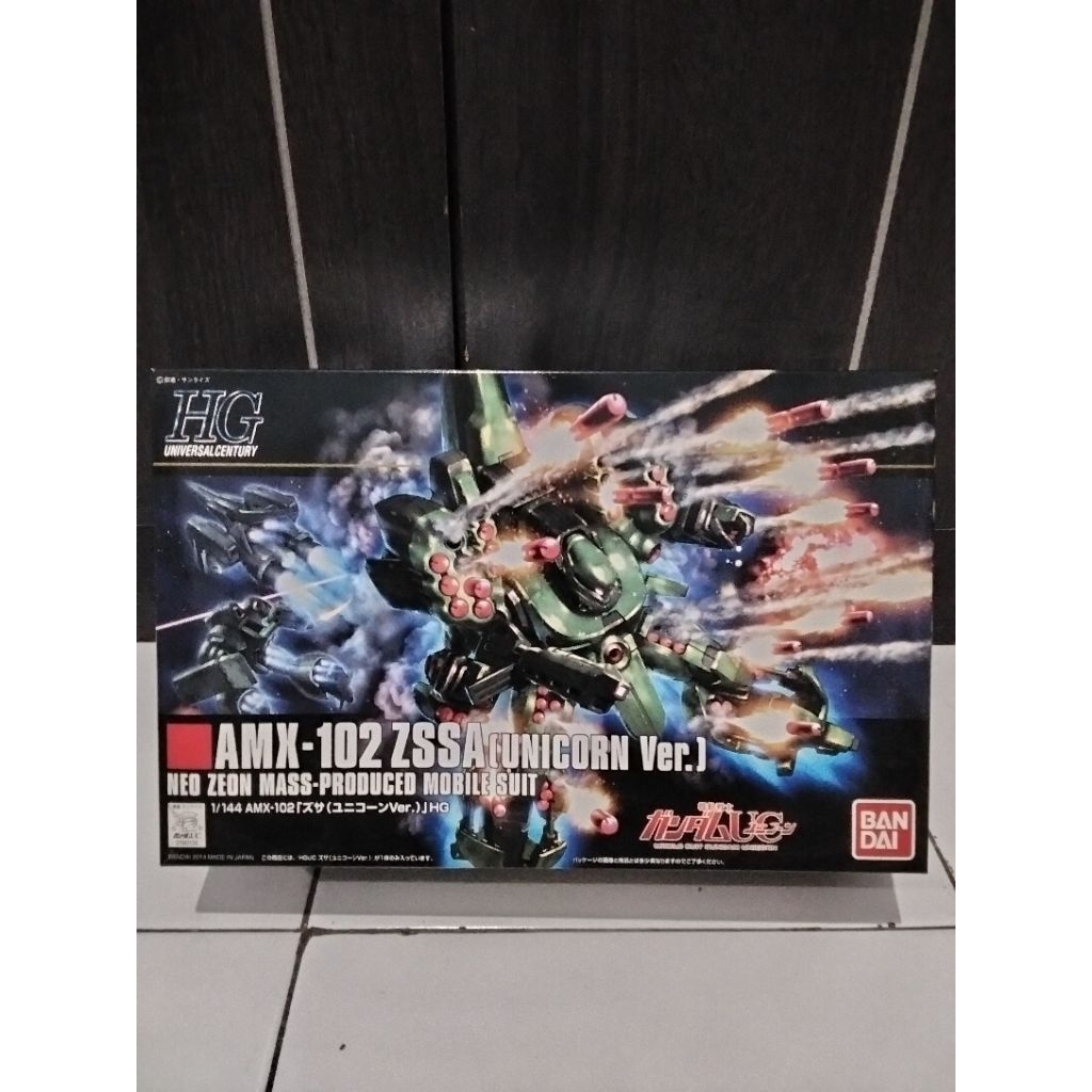 Bandai HG AMX-102 ZSSA [Unicorn Ver]