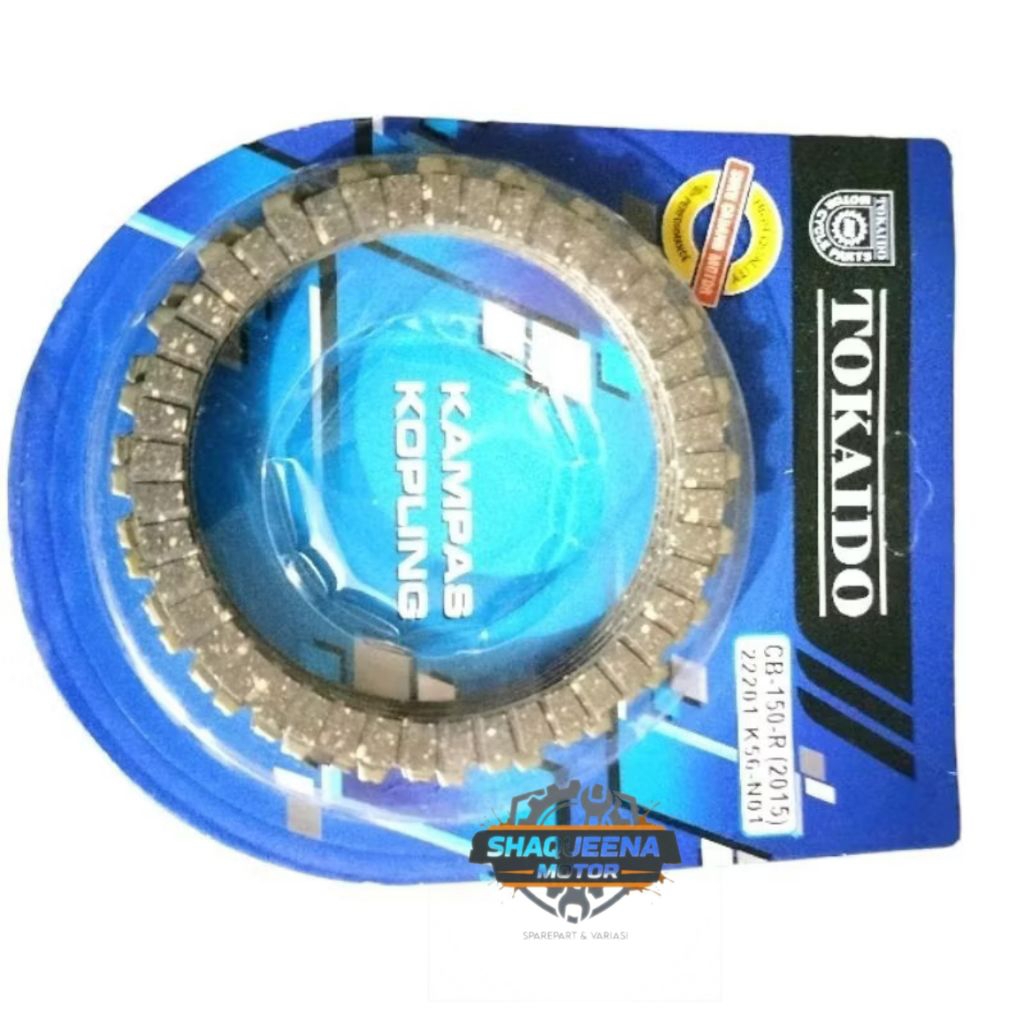 KAMPAS KOPLING PLAT KOPLING HONDA CB150R CBR 150 SONIC SUPRA GTR NEW LED CBR150R DLL ORIGINAL TOKAID