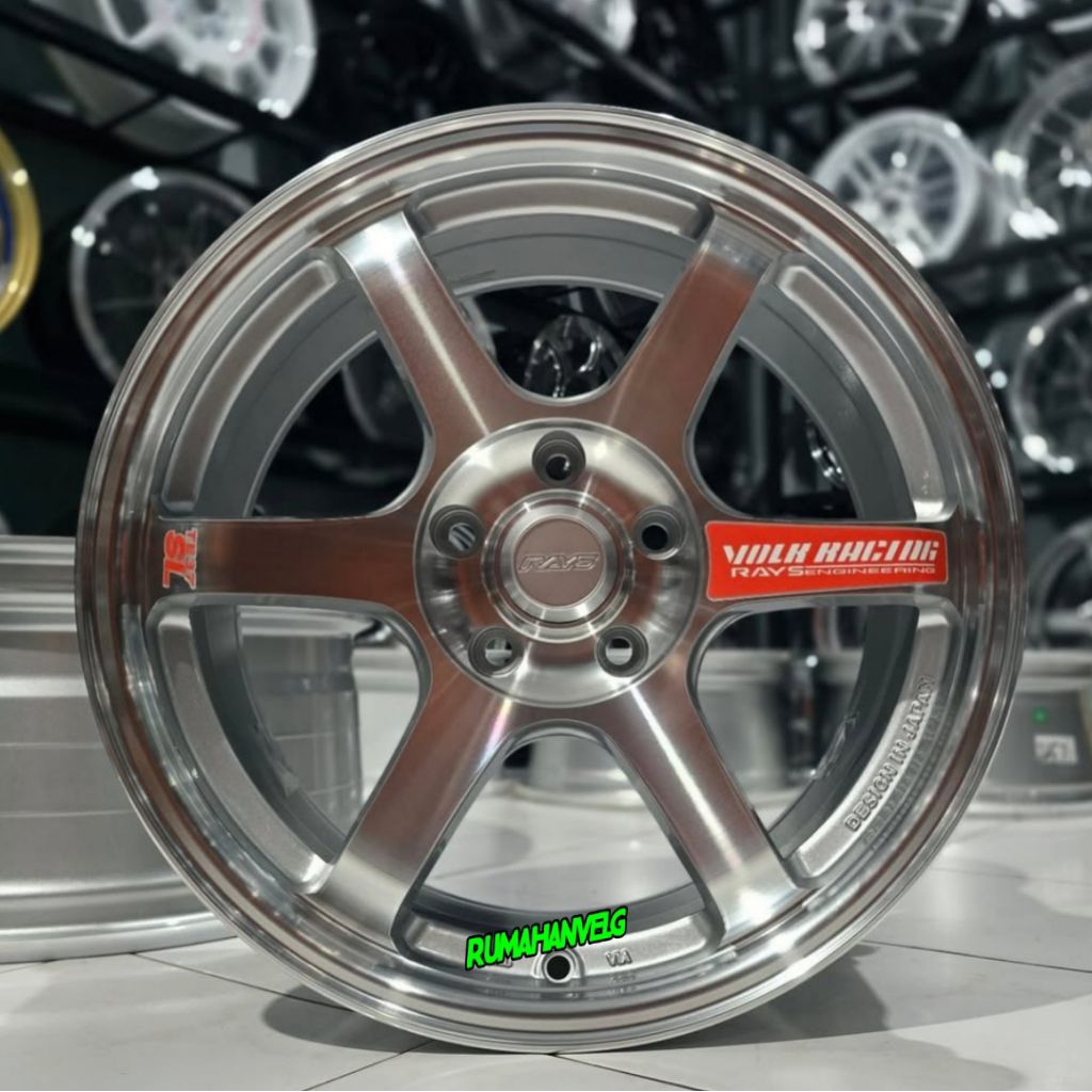 velg te37 sl FULL POLIS r17 lebar 8 pcd 5x114,3 et 40 velg mobil ring 17 pnp mobil Innova reborn ven