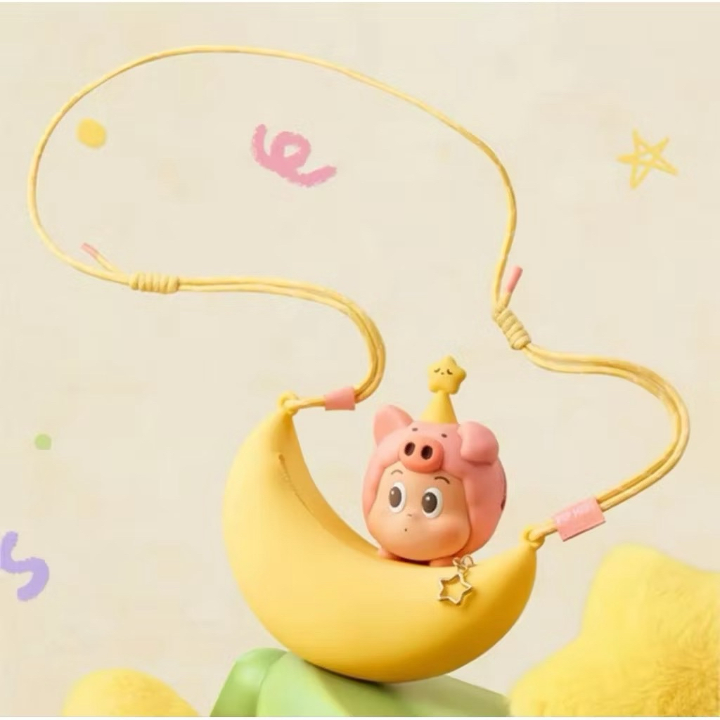 (READY) POP BEAN Pajama Party Series - Twinkle Twinkle Crossbody Bag tas anak remaja lucu