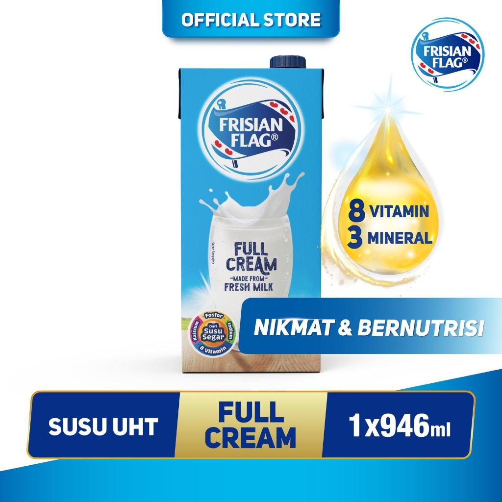 Frisian Flag Susu Cair Uht Full Cream 1 liter