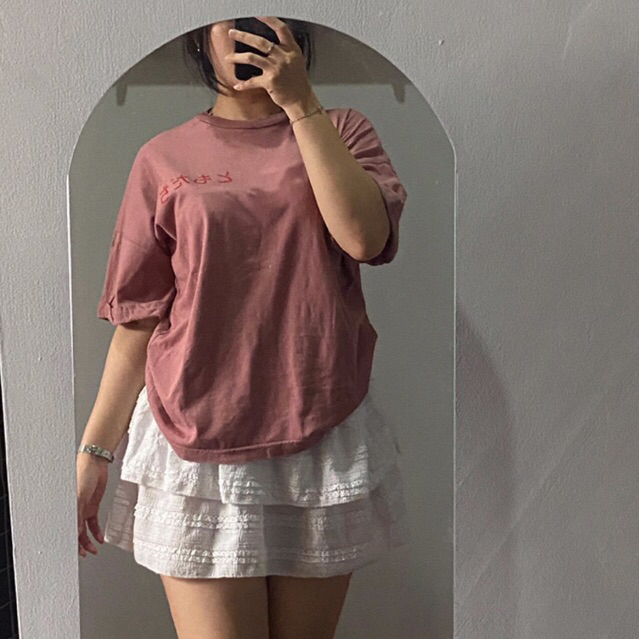 Kaos/T-shirt Oversize Rubylicious | syapunyapreloved