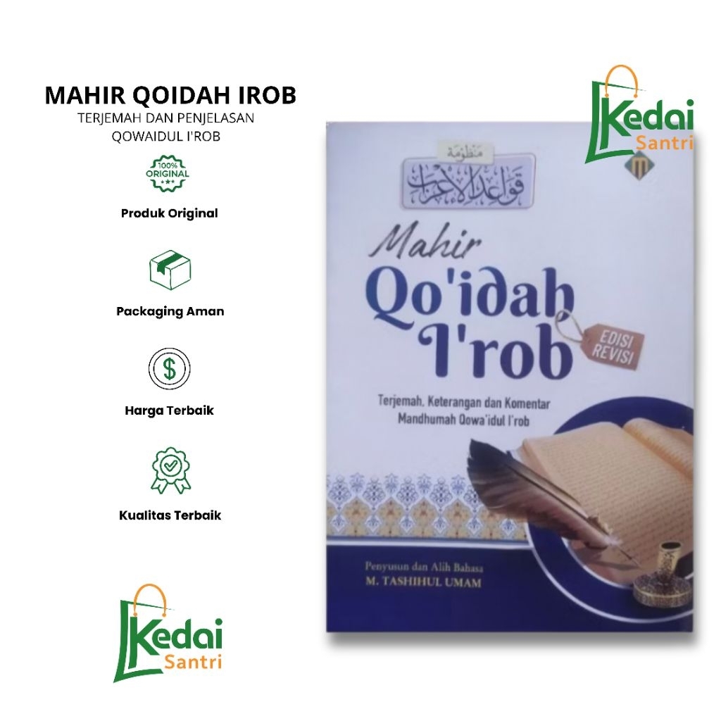 Buku Mahir Kaidah I'rab Terjemah Kitab Qowaidul I'rob