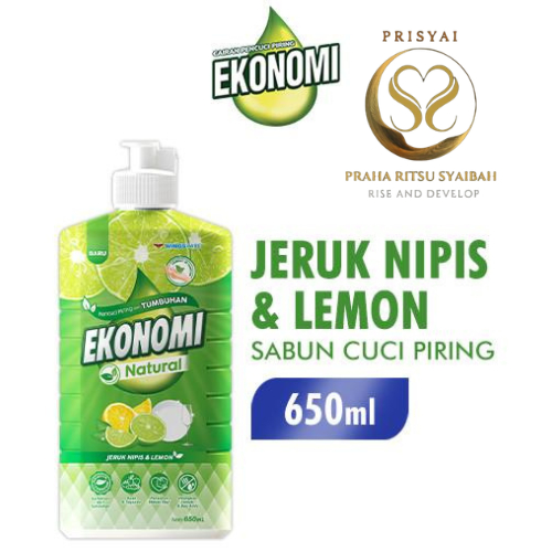 EKONOMI sabun cuci piring botol 650ml pump - Ekonomi sabun cuci piring kemasan BOTOL 650ml