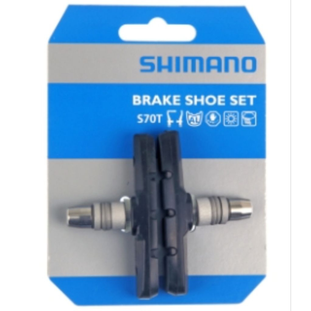 Shimano Brake Shoes BR M510 Y8GV9801A,kampas/karet rem sepeda