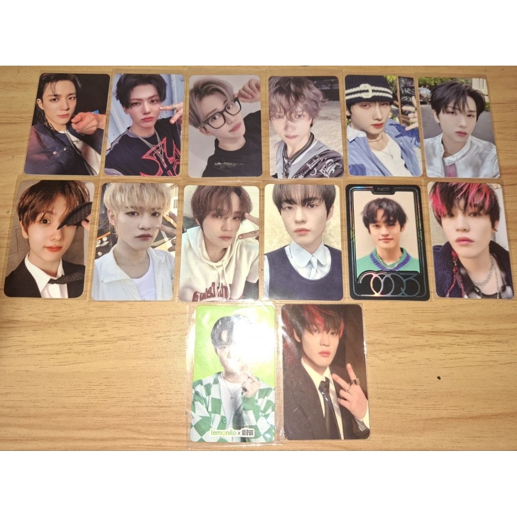 pc jeno smoothie smcu card jaemin fortune card jisung biu realcity bttf sg23 chenle glitch mode lemo
