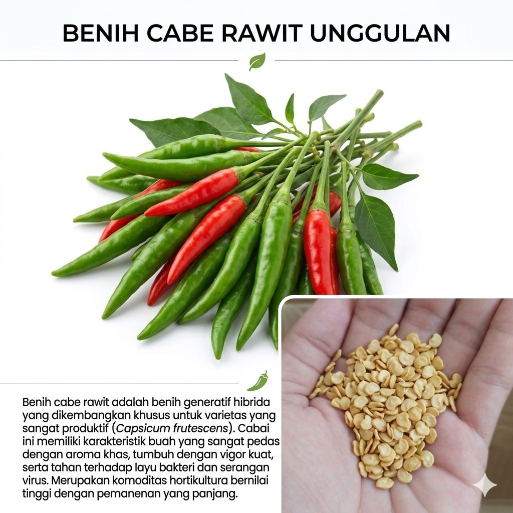 Benih Cabe Rawit Unggulan 35 biji