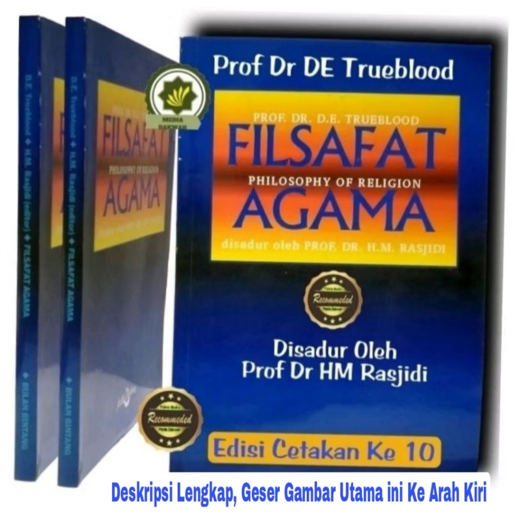 Buku FILSAFAT AGAMA Pholosophy Of Religion AGAMA dan AKAL Hakekat KEBENARAN Filsafat Ketuhanan Bukti