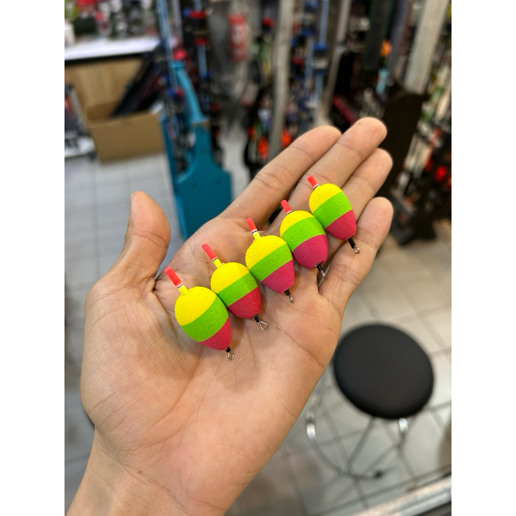 pelampung pancing busa kecil rege