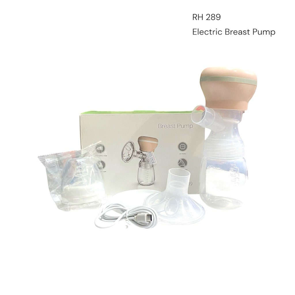 Pompa Asi Elektrik RH-289 RH-218 Electric Portable Breast Pump / BREASTPUMP / Rechargeable Single El