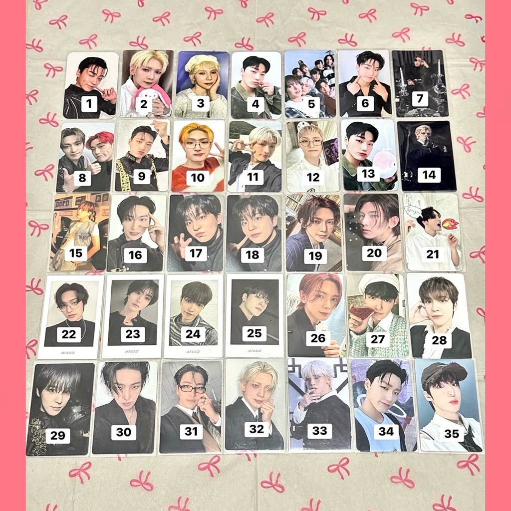photocard ateez official