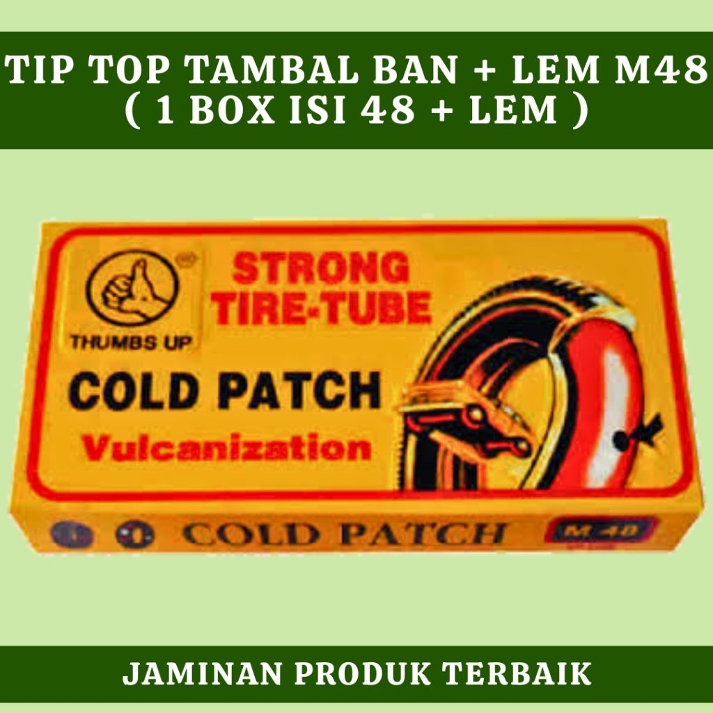 Tip Top Tambal Ban + Lem M48