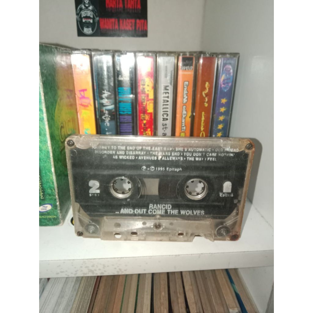 Kaset Rancid And Out Come No Cover