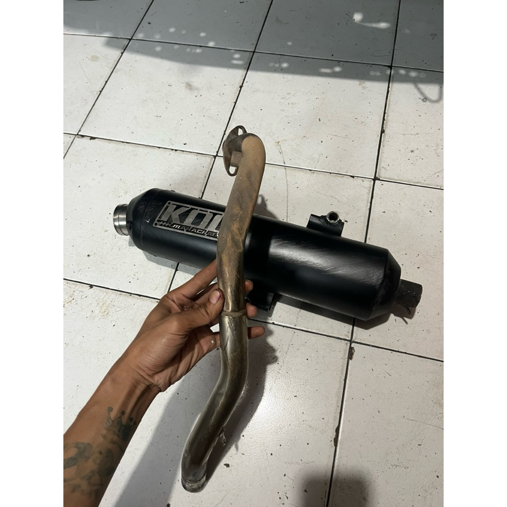 knalpot mdm pcx 160/vario 160 ademm suara bulet