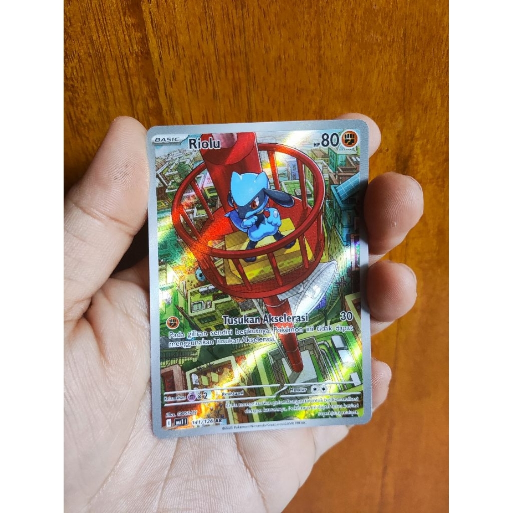 Kartu Pokemon Riolu AR