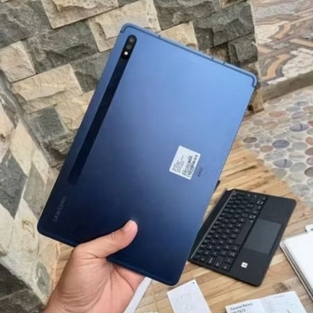 Samsung Tab S7 RAM 6 / 128 GB SEIN dan Keyboard - Original