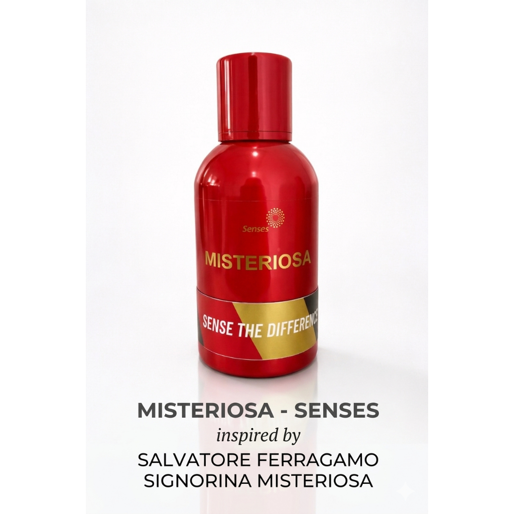 MISTERIOSA - SENSES |  SEGEL BIBIT PARFUM MURNI