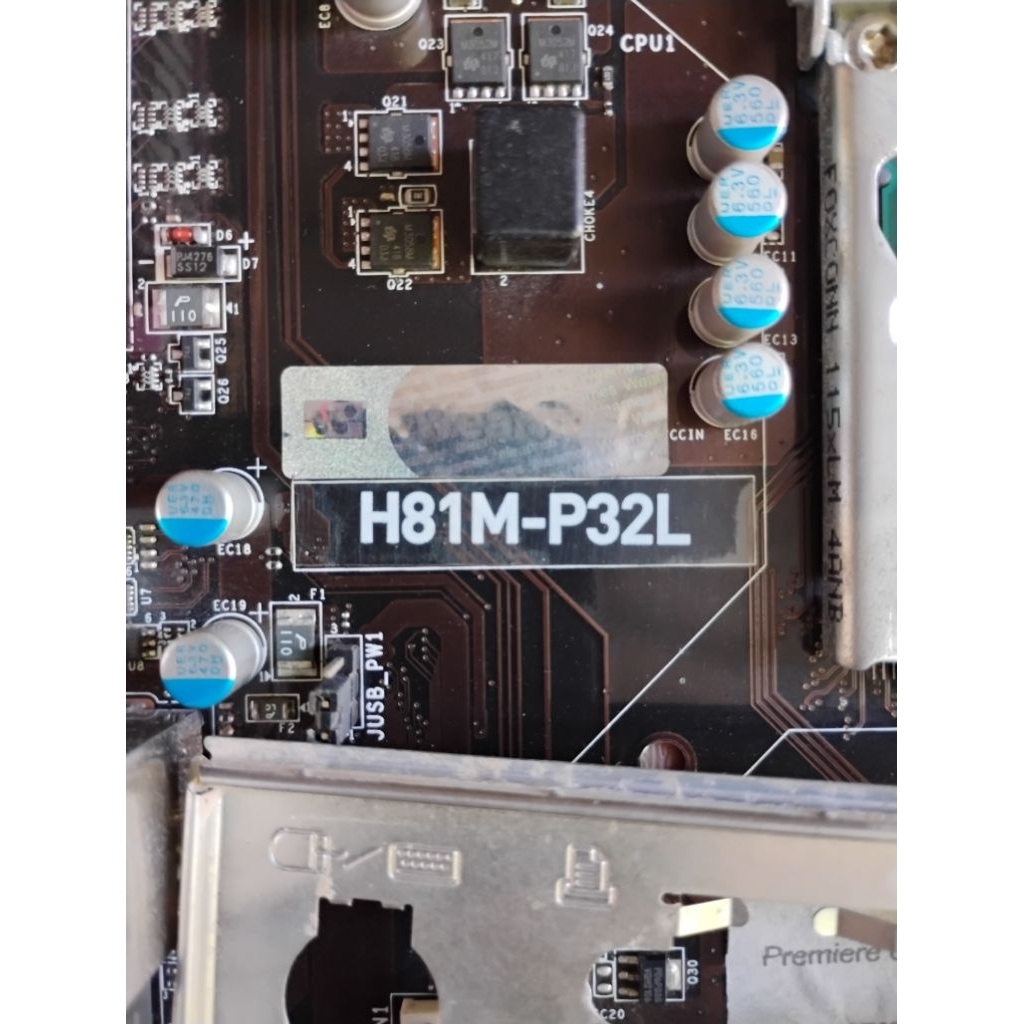 Mainboard H81 plus Prosesor Core i5 Gen 4