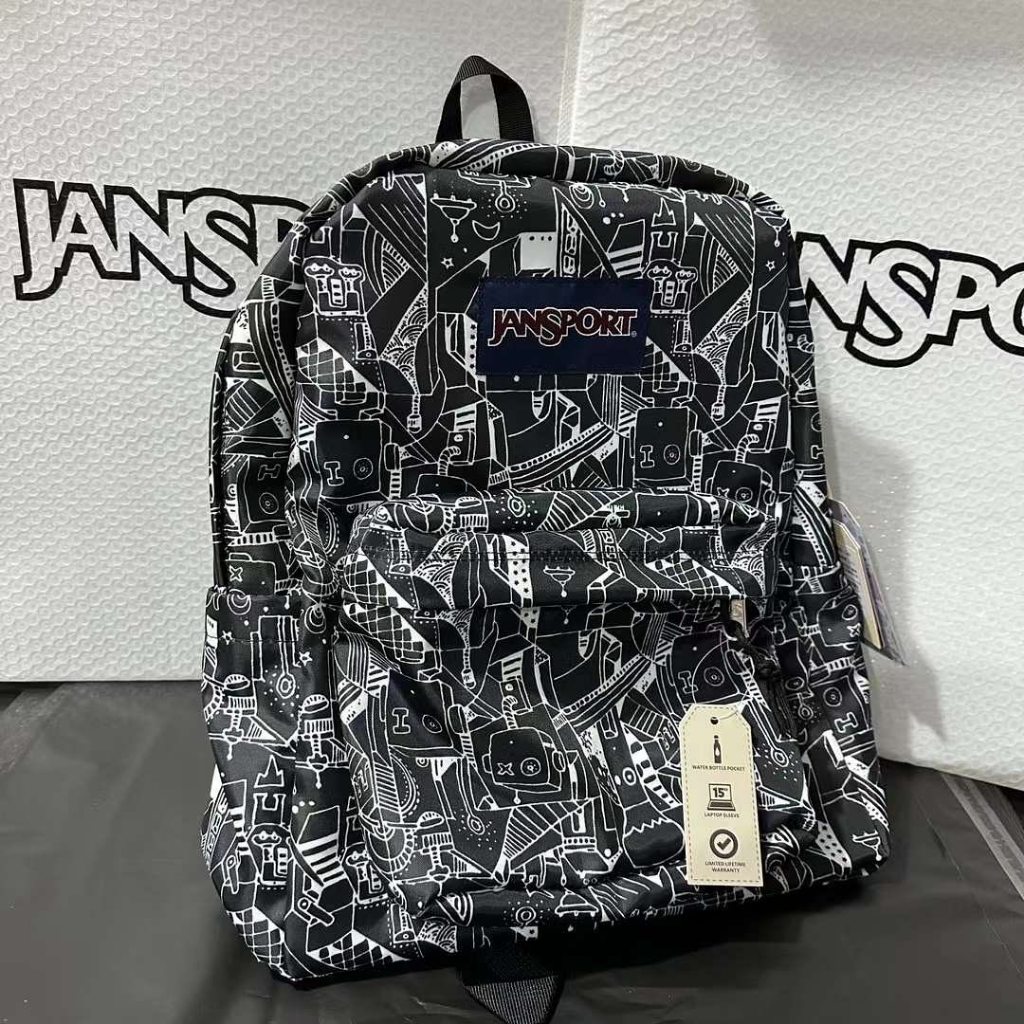 tas js motif absreak robot bahan premium/tas sekolah/bagpack/ransel pria wanita/tas murah